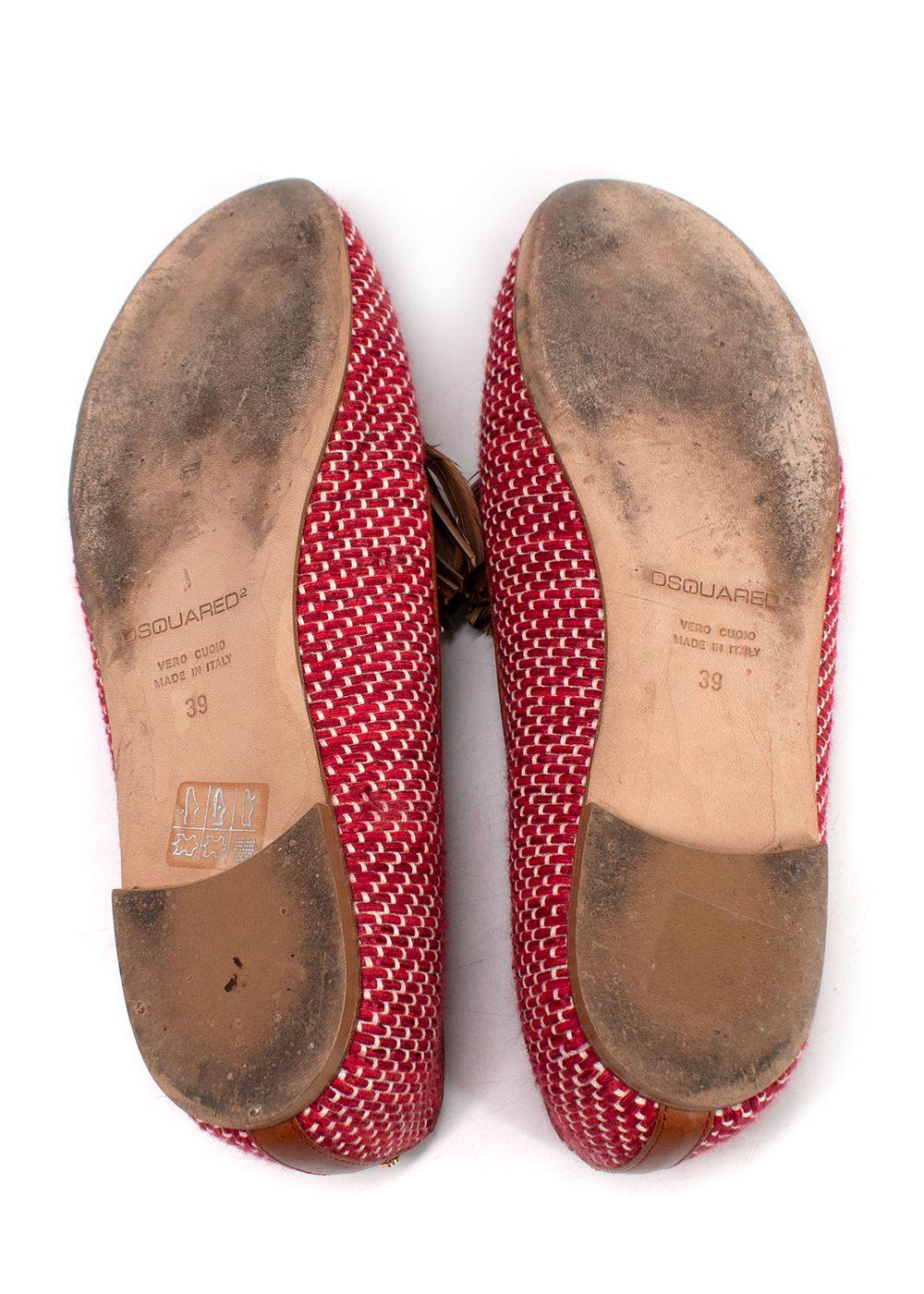 DSquared2 Tribal Tiki Ballerina Flats