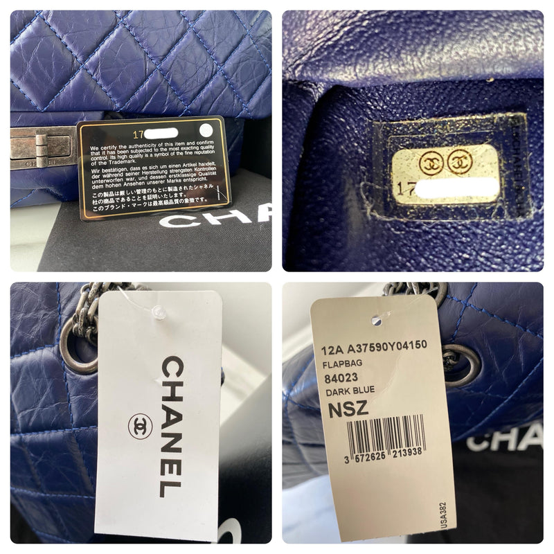 Blue Reissue 2.55 227 Flap Bag