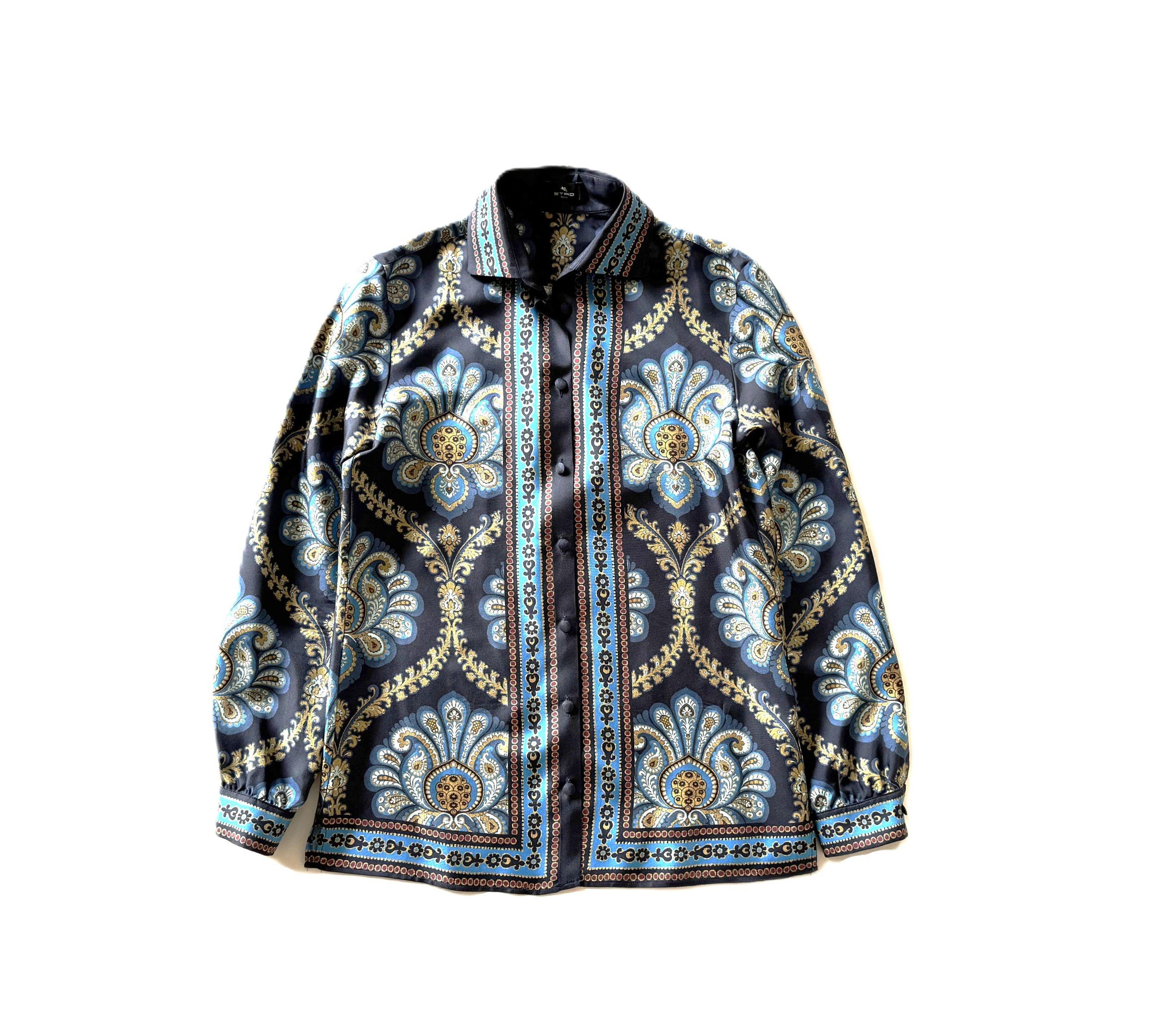 Etro Printed Silk Blouse