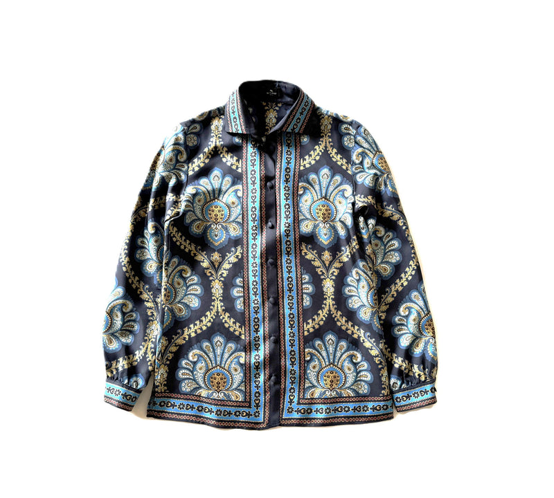 Etro Printed Silk Blouse