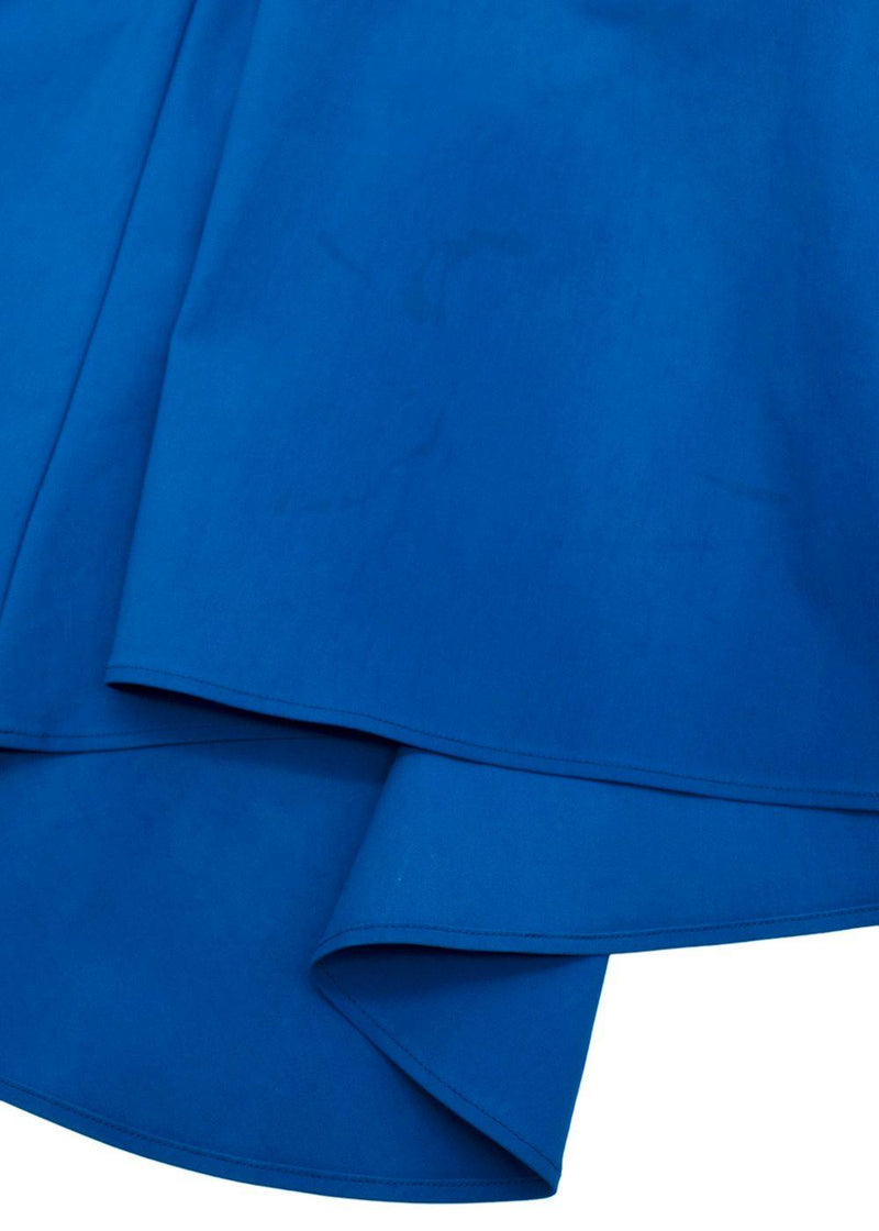 Blue A-line Slip Skirt