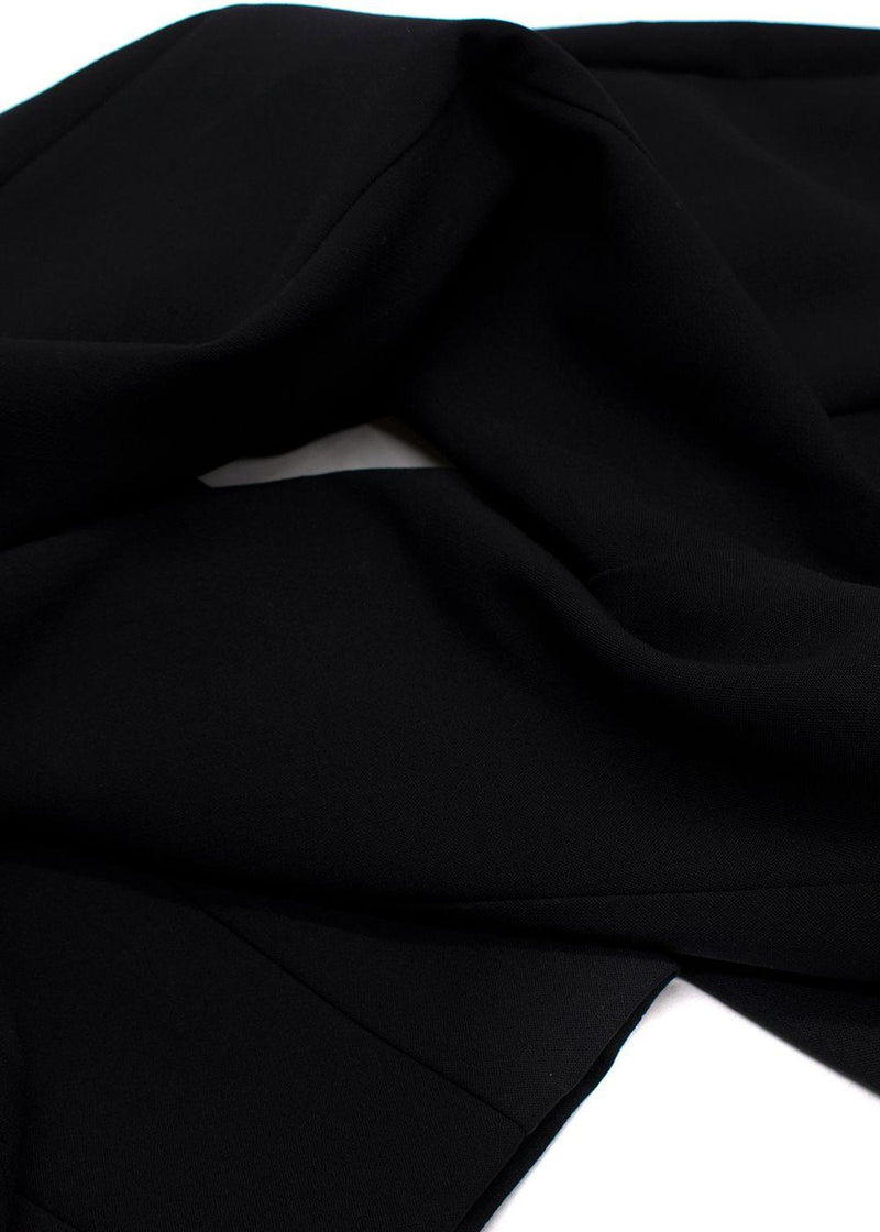 The Row Black Cigarette Trousers