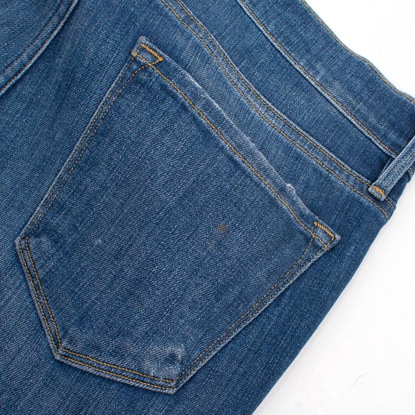 Frame Le Garcon Blue Skinny Jeans