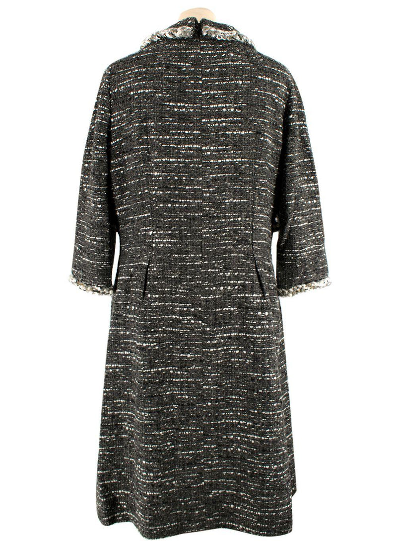 Edward Archour Paris Grey Tweed Dress
