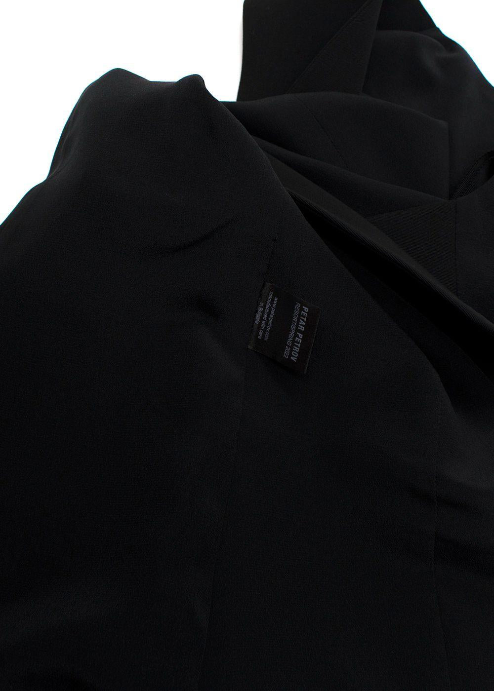 Petar Petrov Black Wyck Wool-Blend  Waistcoat