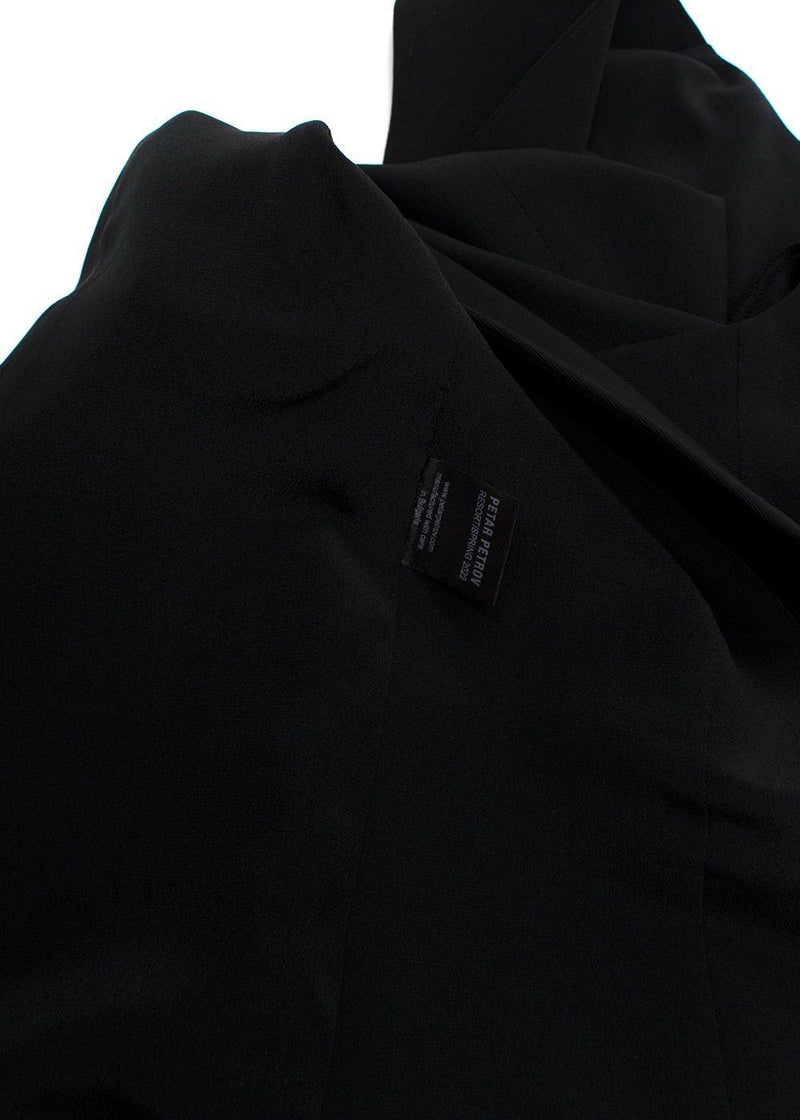 Petar Petrov Black Wyck Wool-Blend  Waistcoat