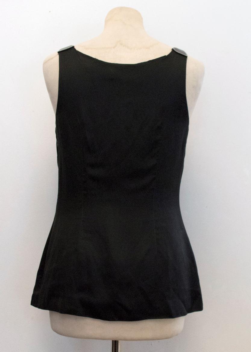 Mint Velvet Black Top