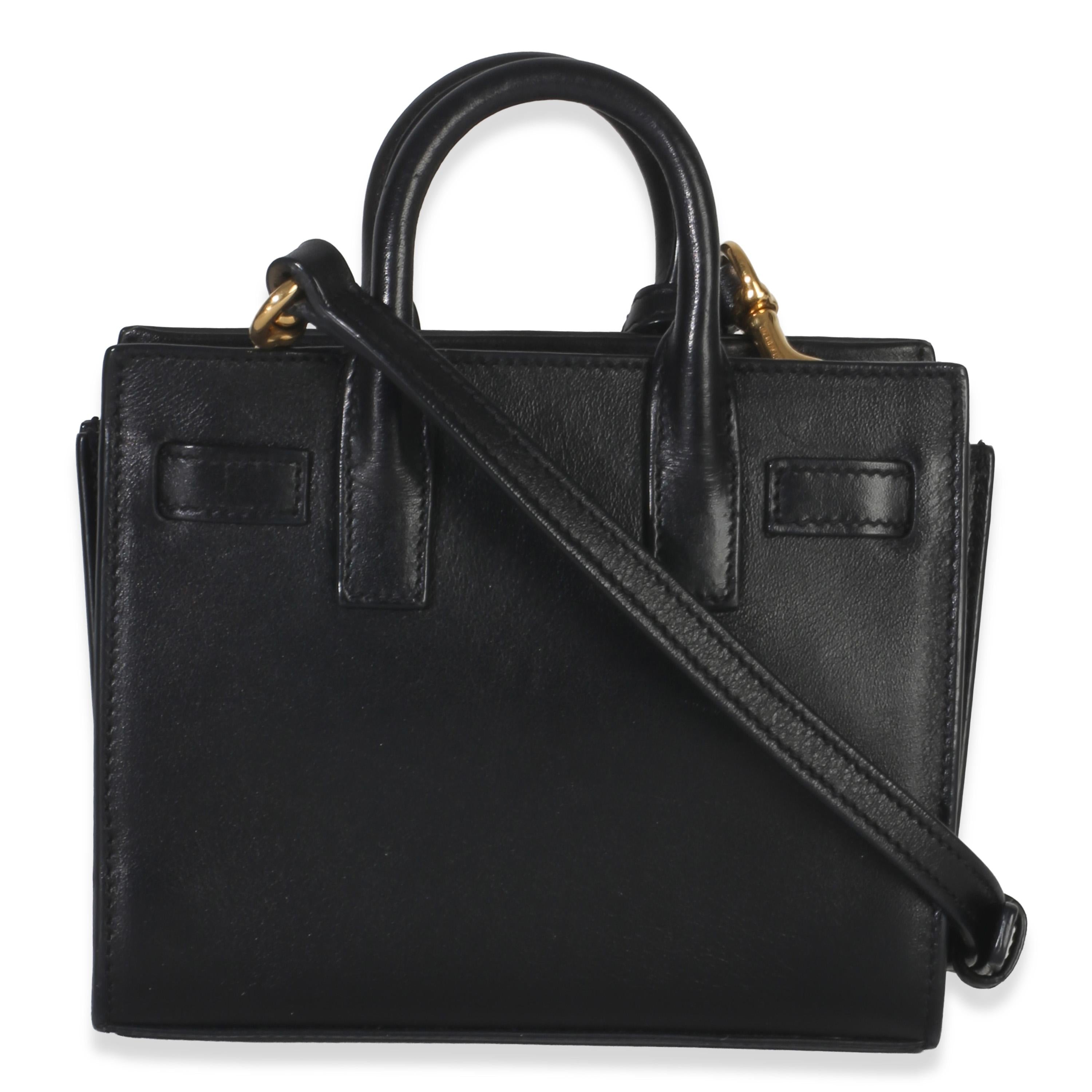 Saint Laurent  Smooth Calfskin Toy Sac Du Jour