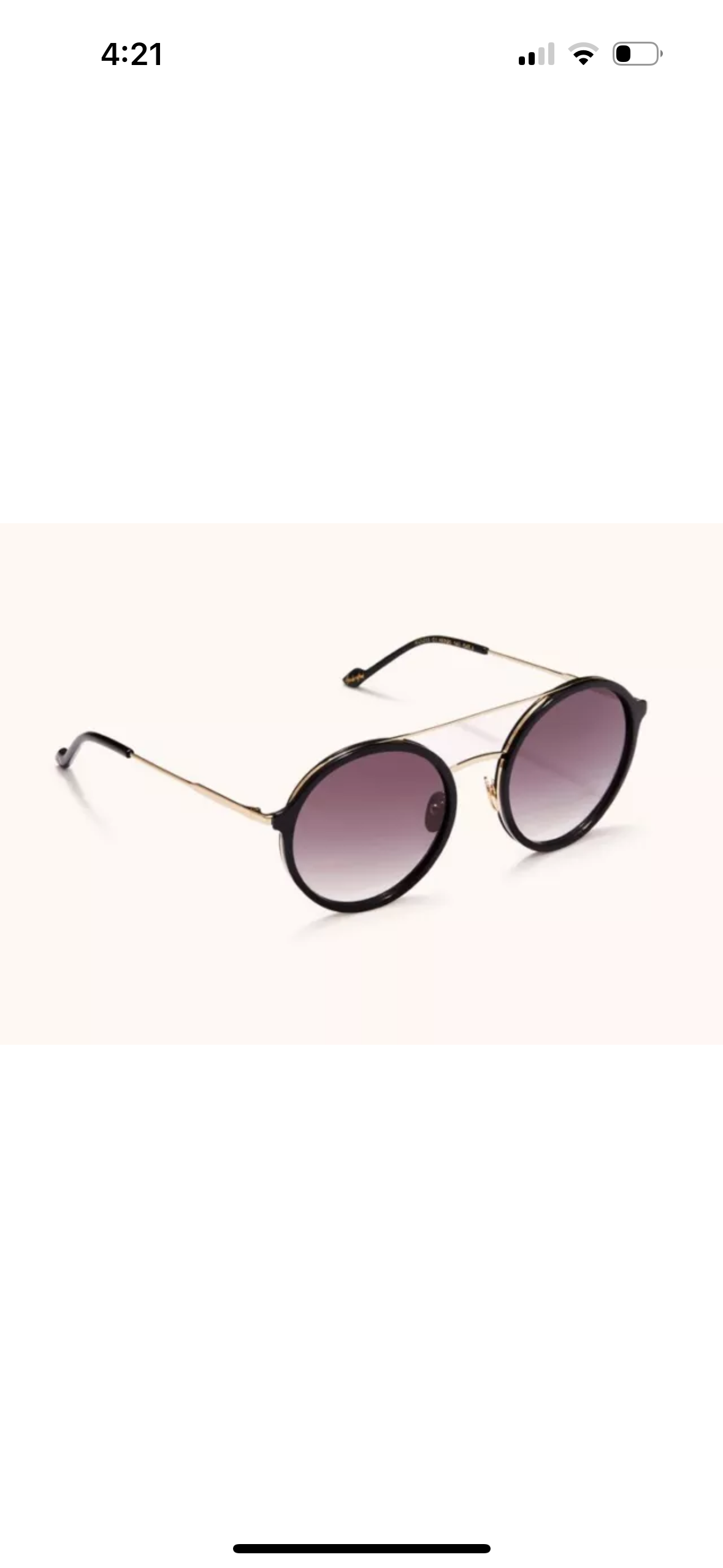 Olivia Round SVintage Style Sunglasses