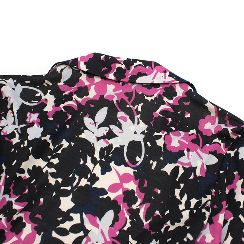 Diane von Furstenberg Jessica Printed Silk Wrap Dress