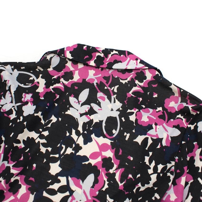 Diane von Furstenberg Jessica Printed Silk Wrap Dress