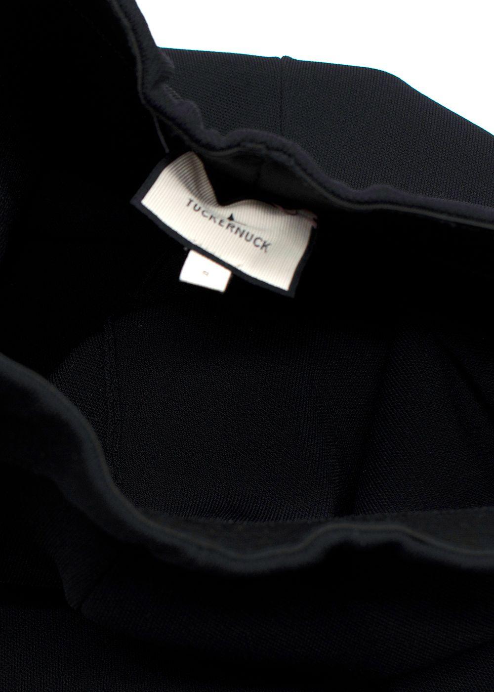 Tuckernuck Black Feather Hem Trousers