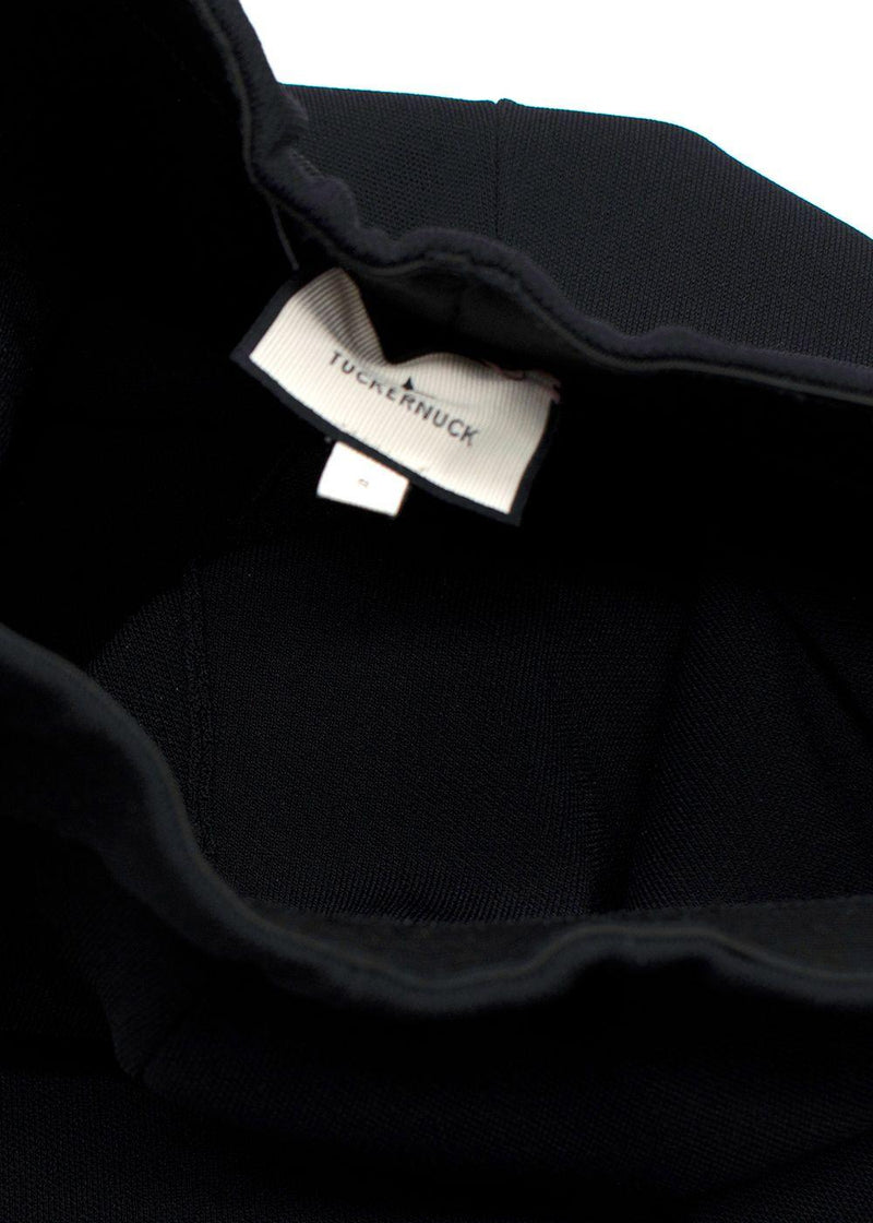 Tuckernuck Black Feather Hem Trousers
