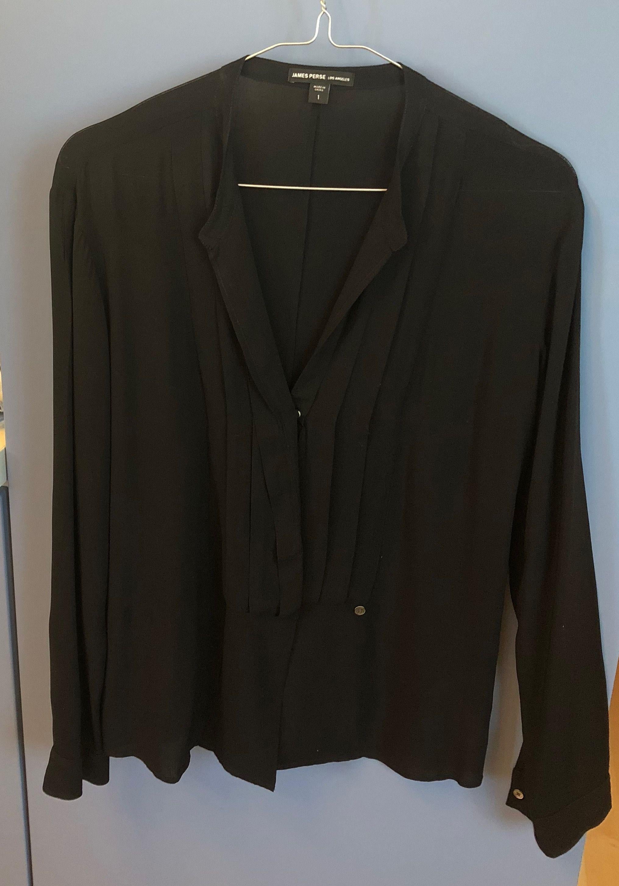 James Perse Georgette top