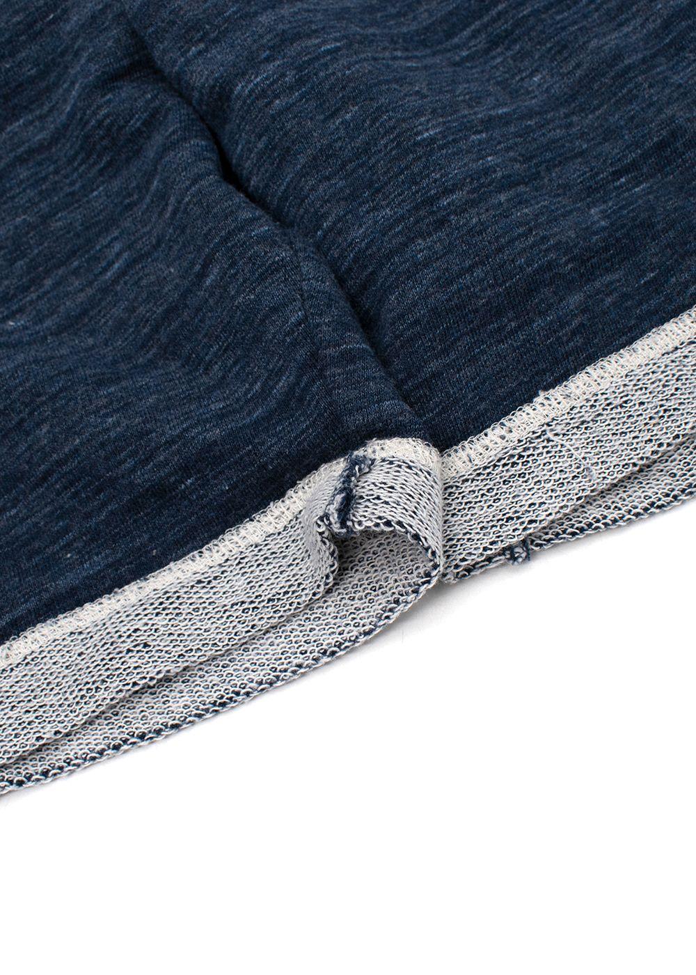 Dark Blue Jersey Shorts