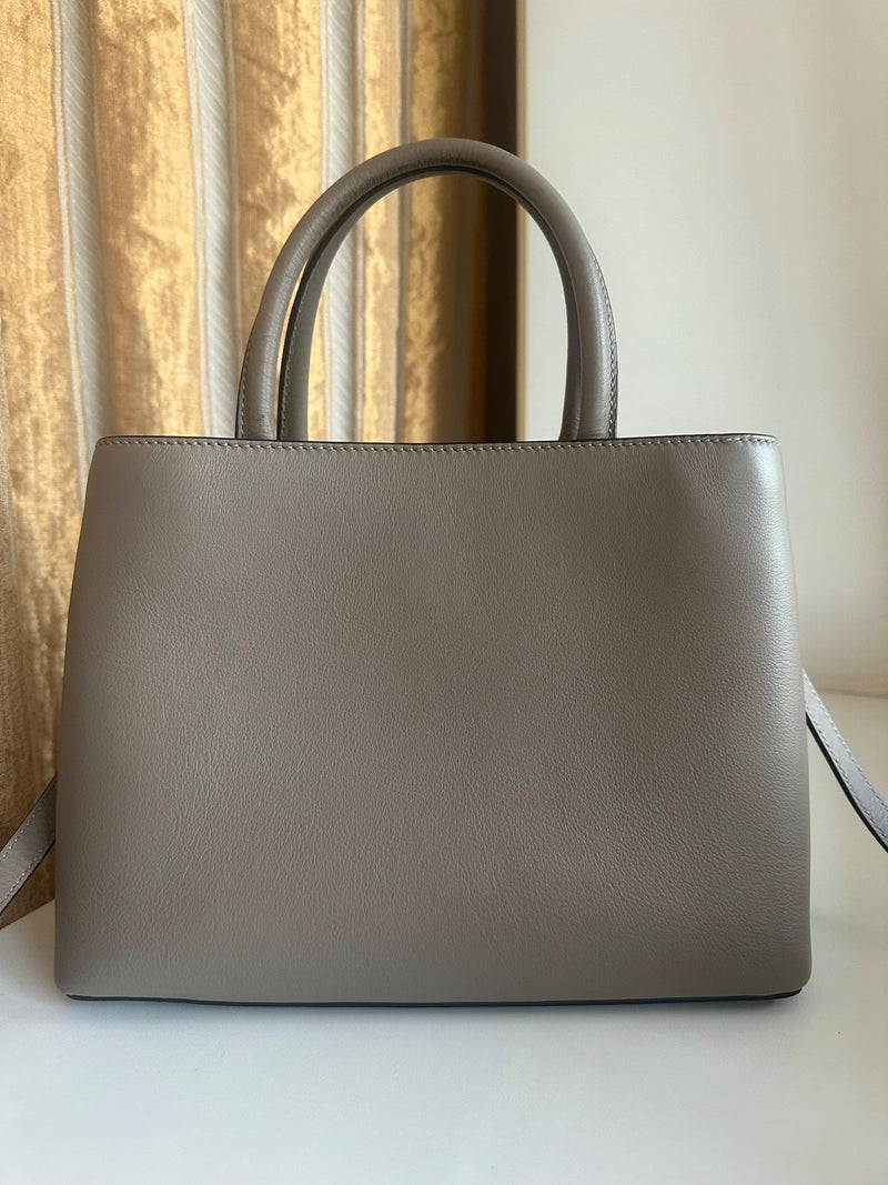 Fendi Grey 2jours Tote Bag
