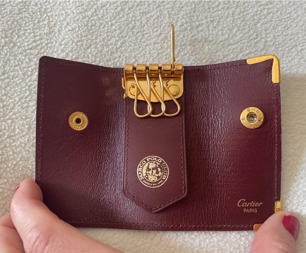 Cartier De Must Cartier Vintage Key Holder Pouch