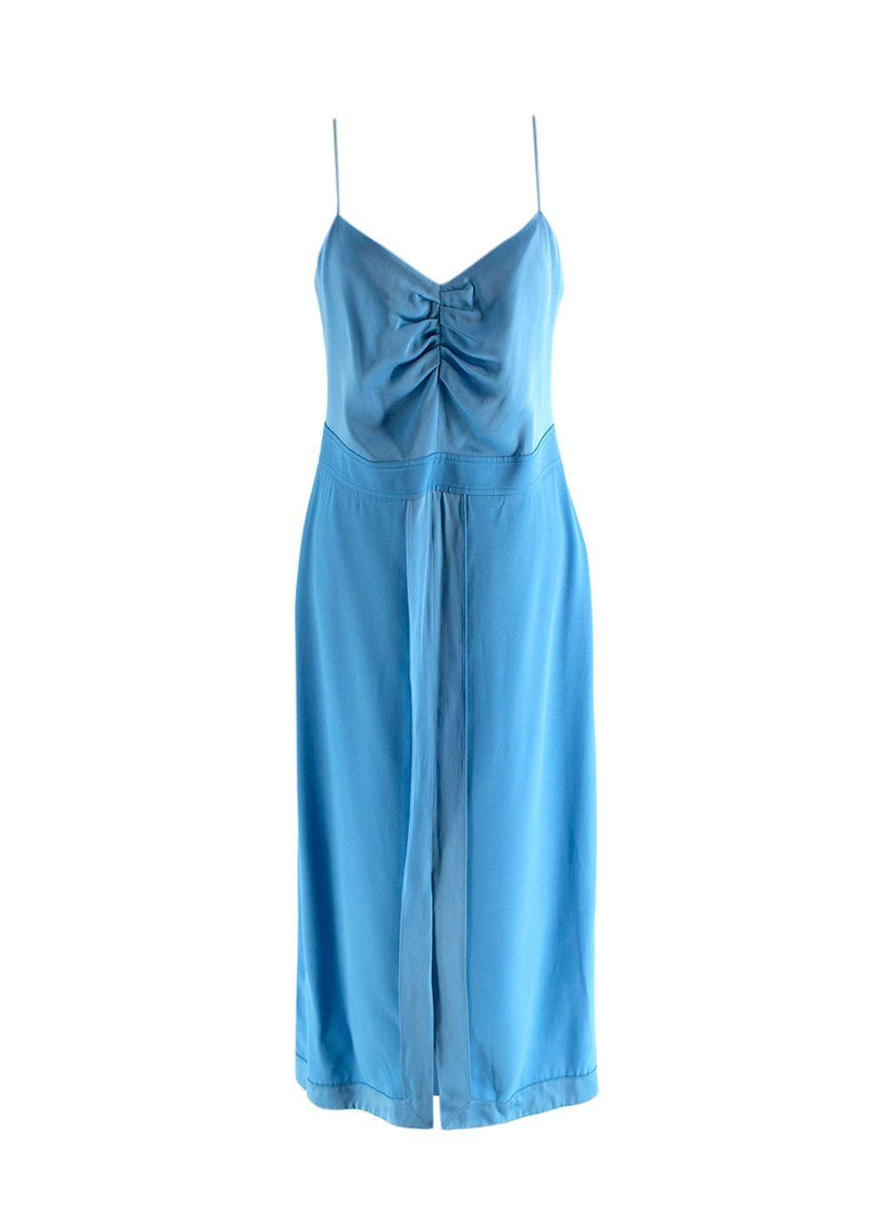 Givenchy Blue Strap Midi Dress