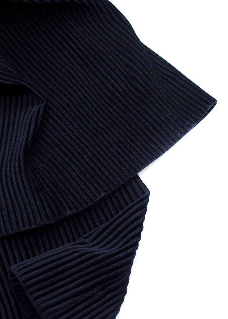 Acne Studios Navy Straight Leg Corduroy Trousers