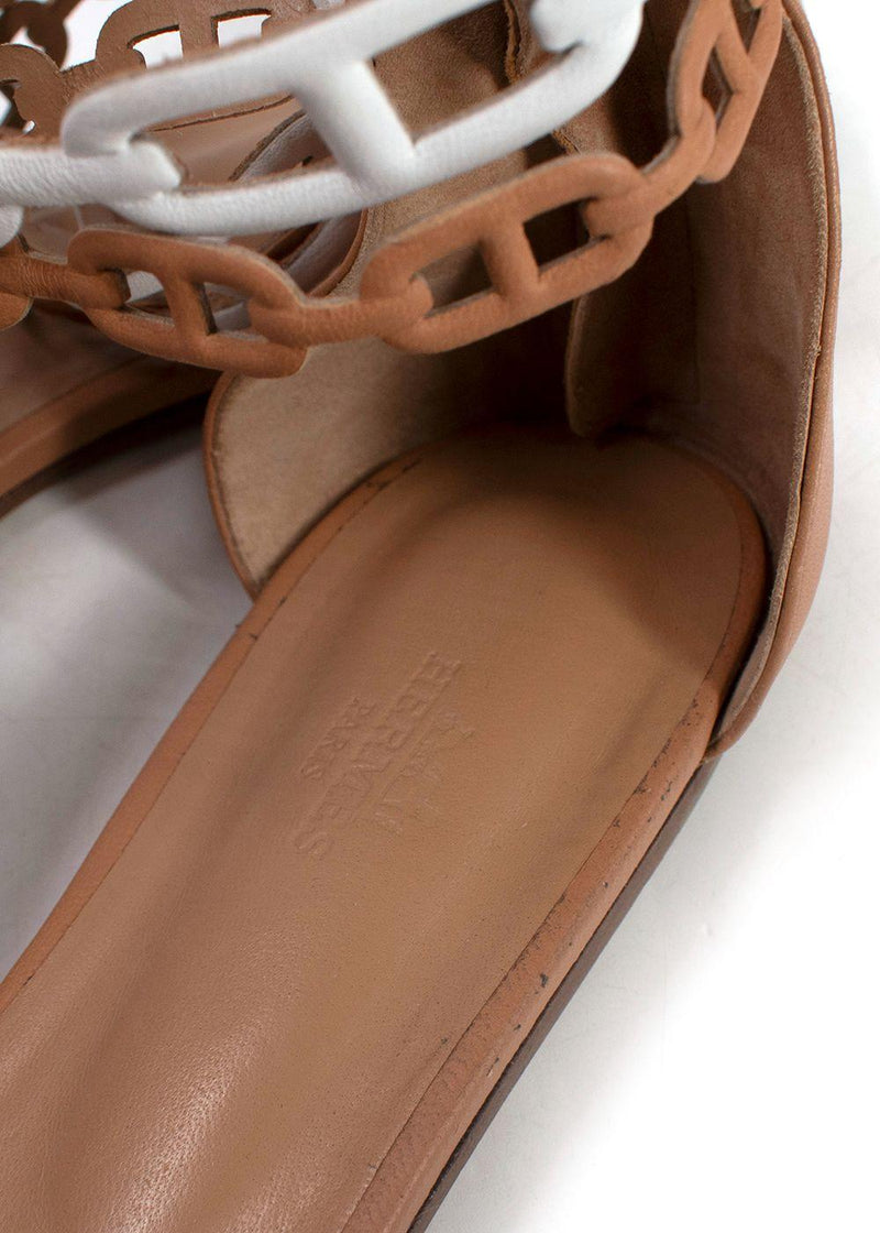 Hermes Beige Kaliste Sandal