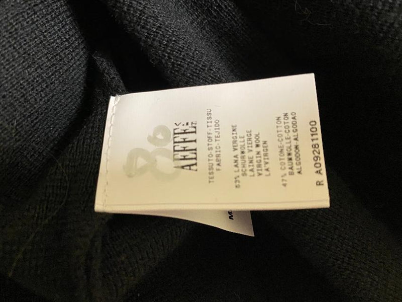 Moschino Cheap & Chic Black Wool Blend Cardigan