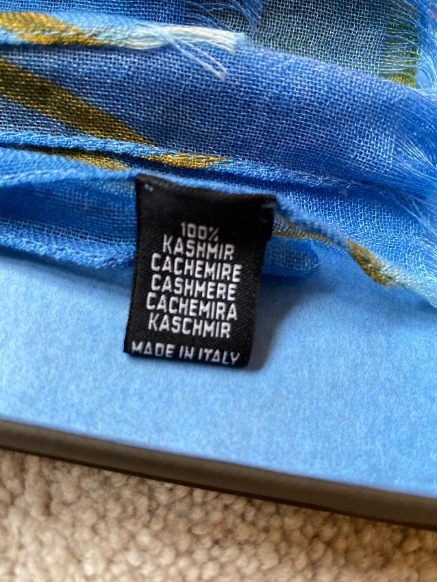 Patek Philippe Limited Edition Floral Print Cashmere Shawl