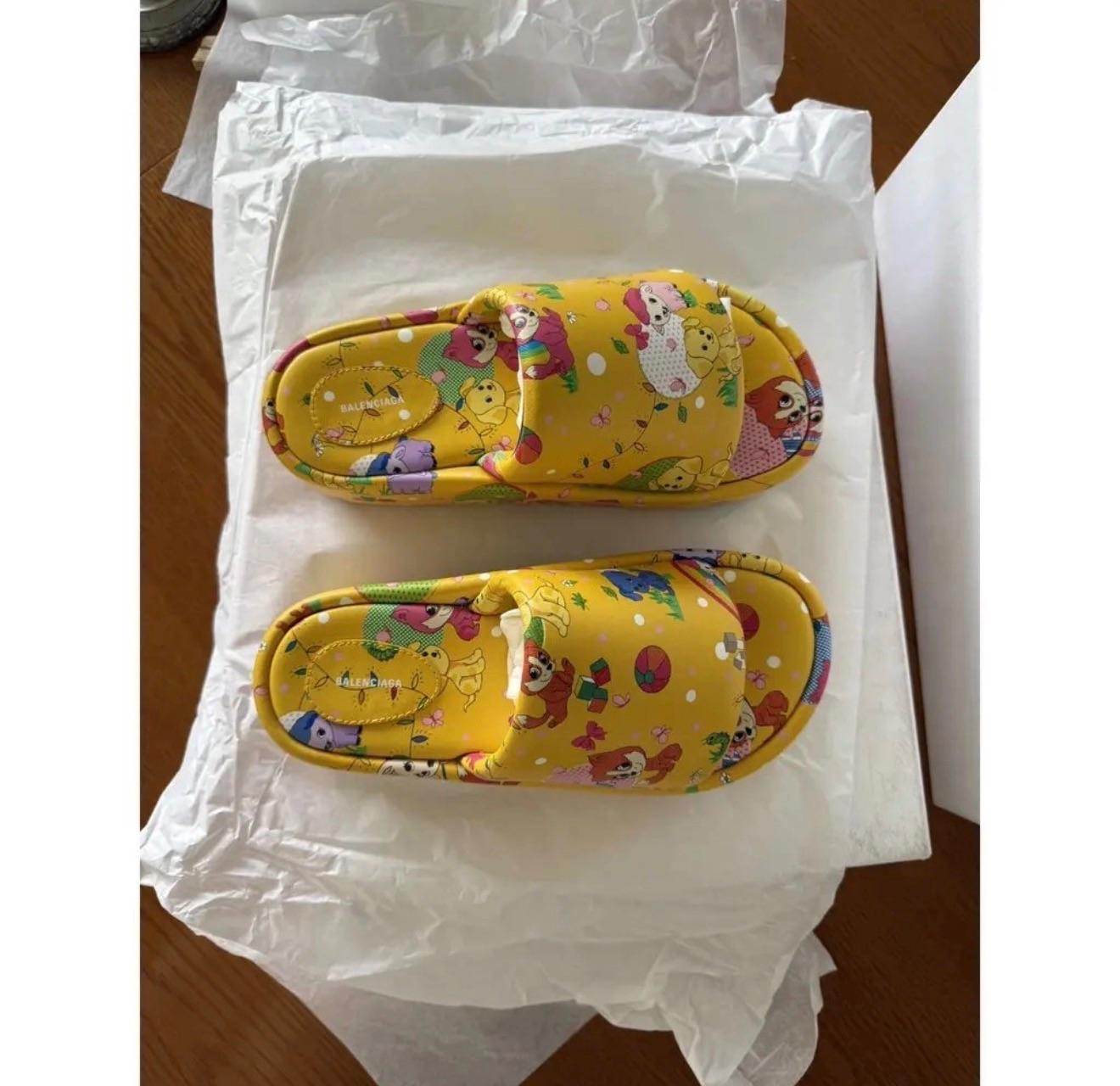 Balenciaga Puppies And Friends Slides