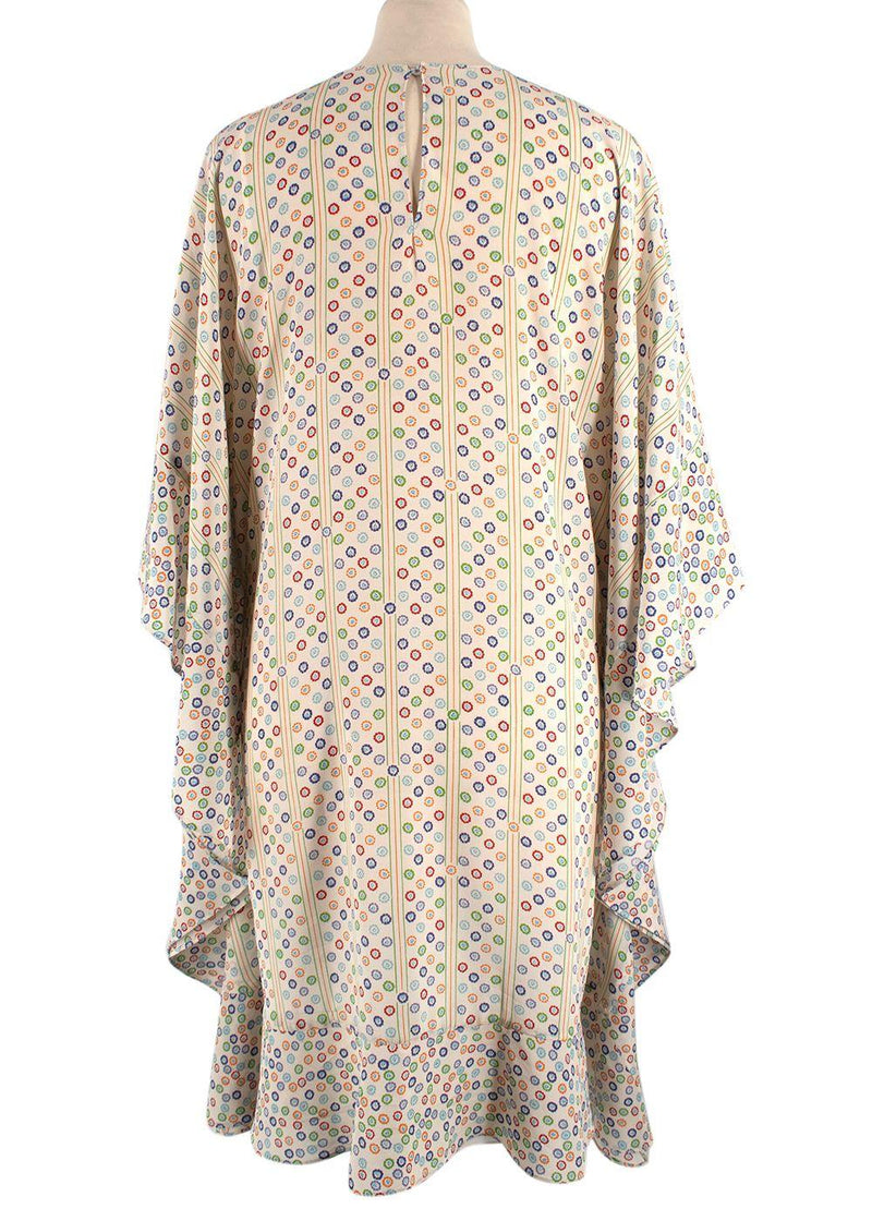 Valentino Multi-Colour Printed Silk Kaftan