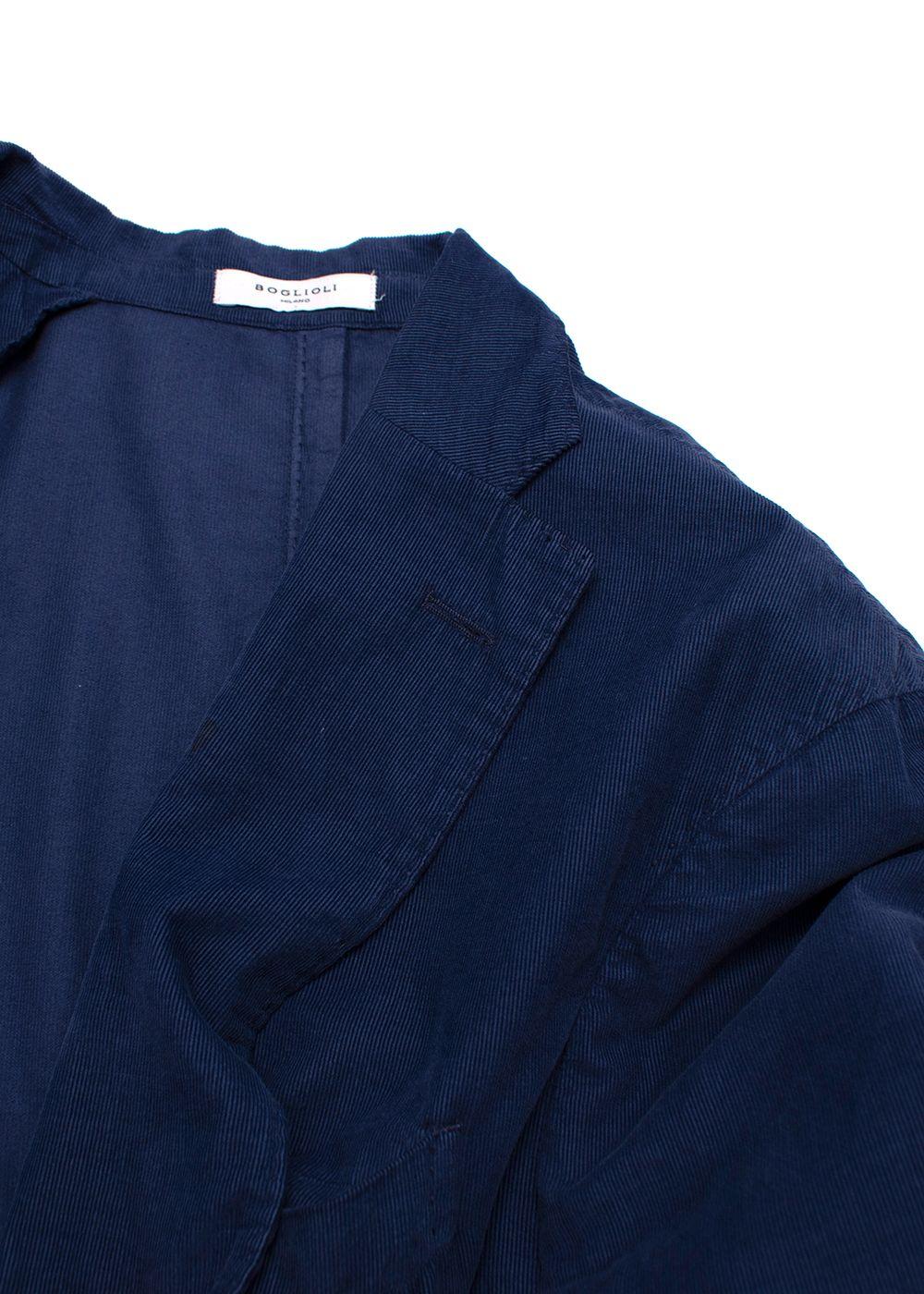 Boglioli Blue Cord Jacket / Blazer
