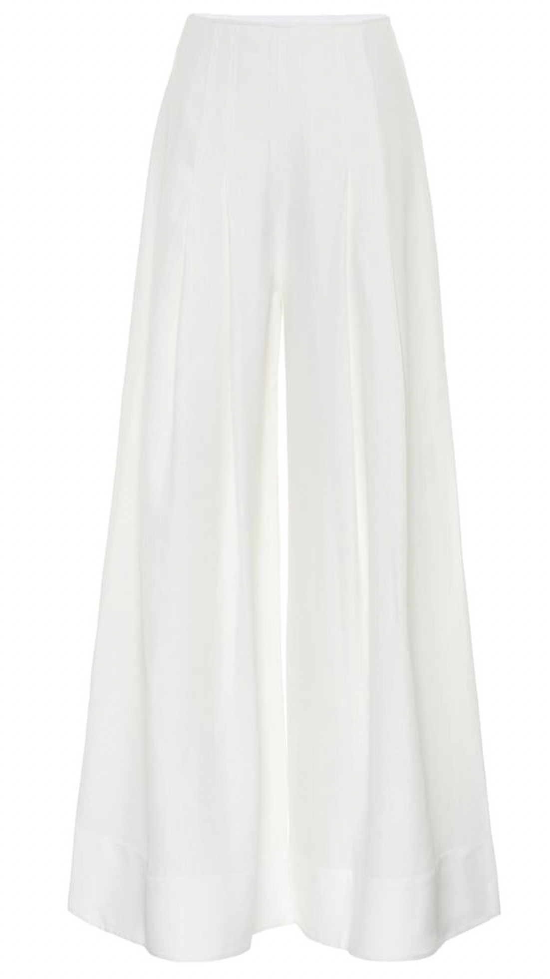 Ecru Le Pantalon Arcello Wide Leg Trousers