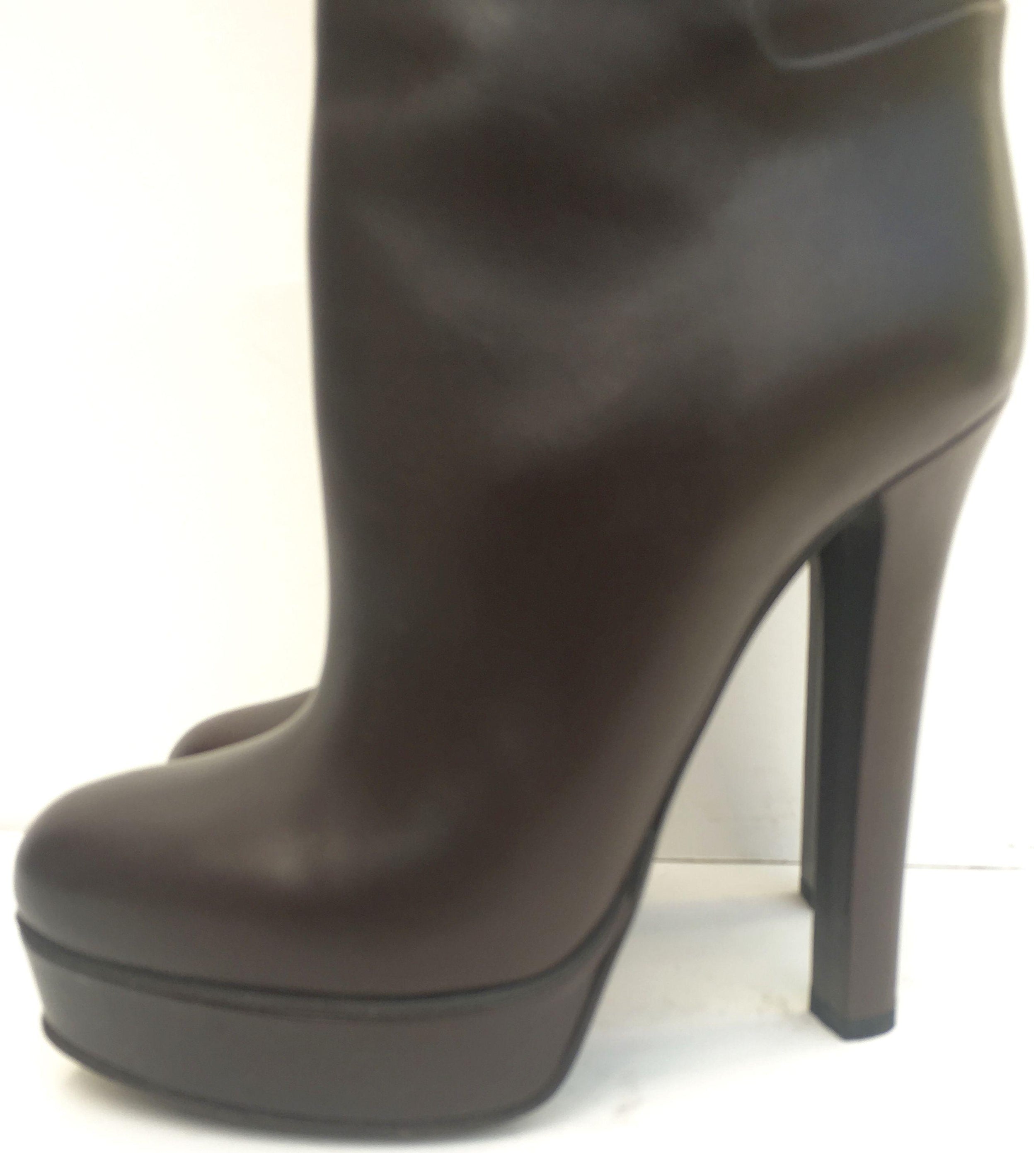 Gucci heeled long boots
