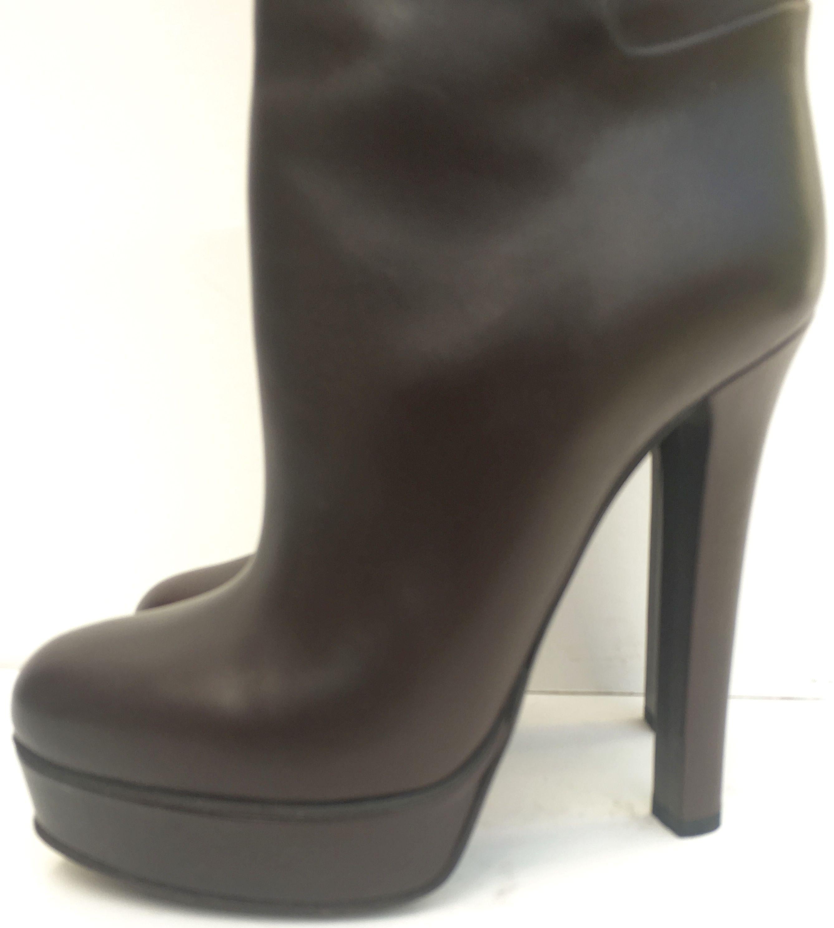 Gucci heeled long boots