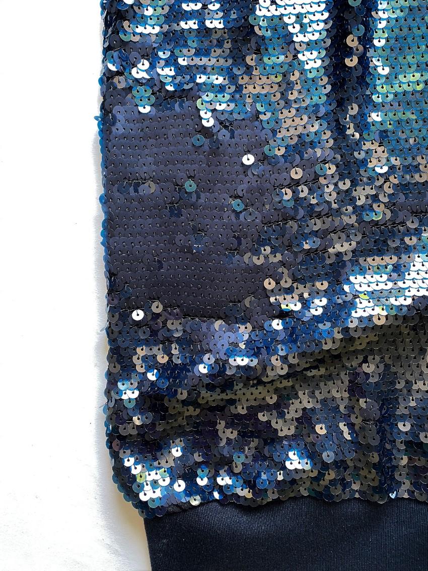 Stella McCartney Blue Sequin Jumper