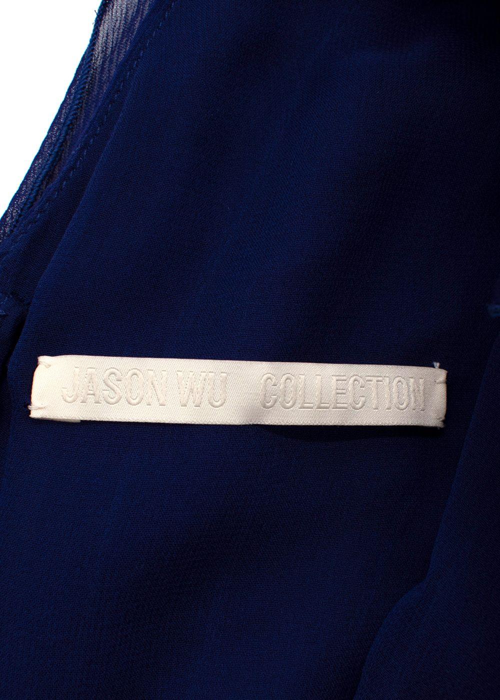 Jason Wu Collection Royal Blue Gown