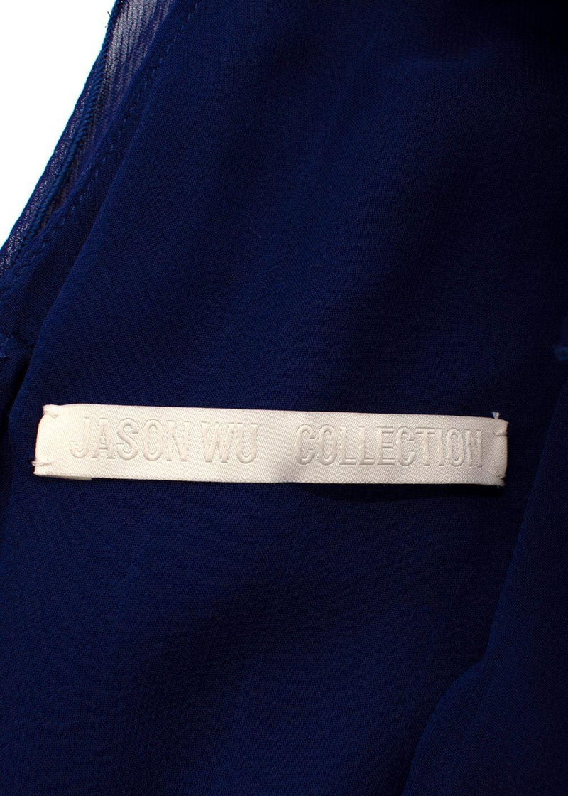 Jason Wu Collection Royal Blue Gown