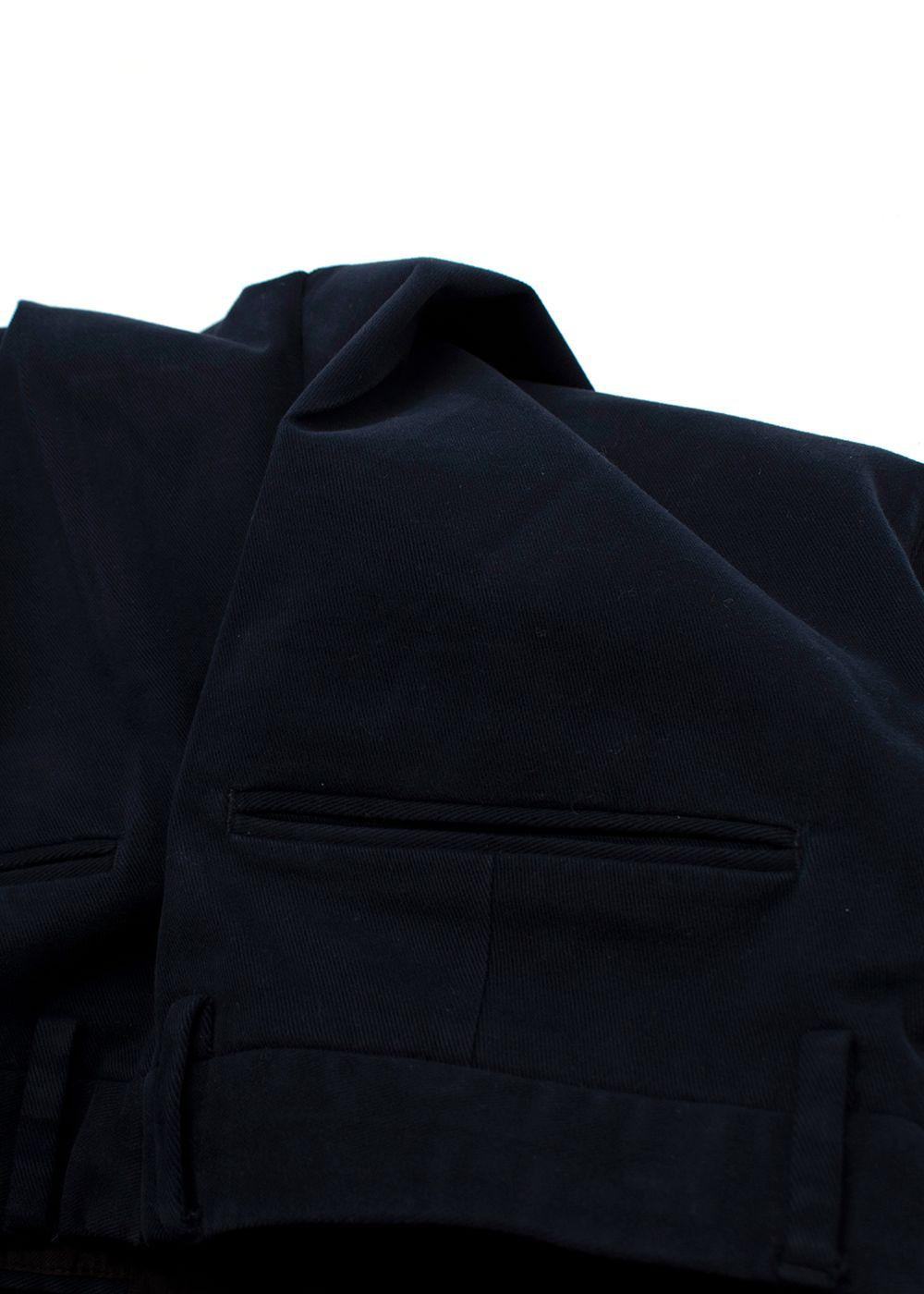 Ermenegildo Zegna Navy Trousers