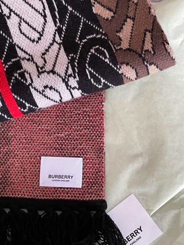 Burberry TB Monogram Scarf