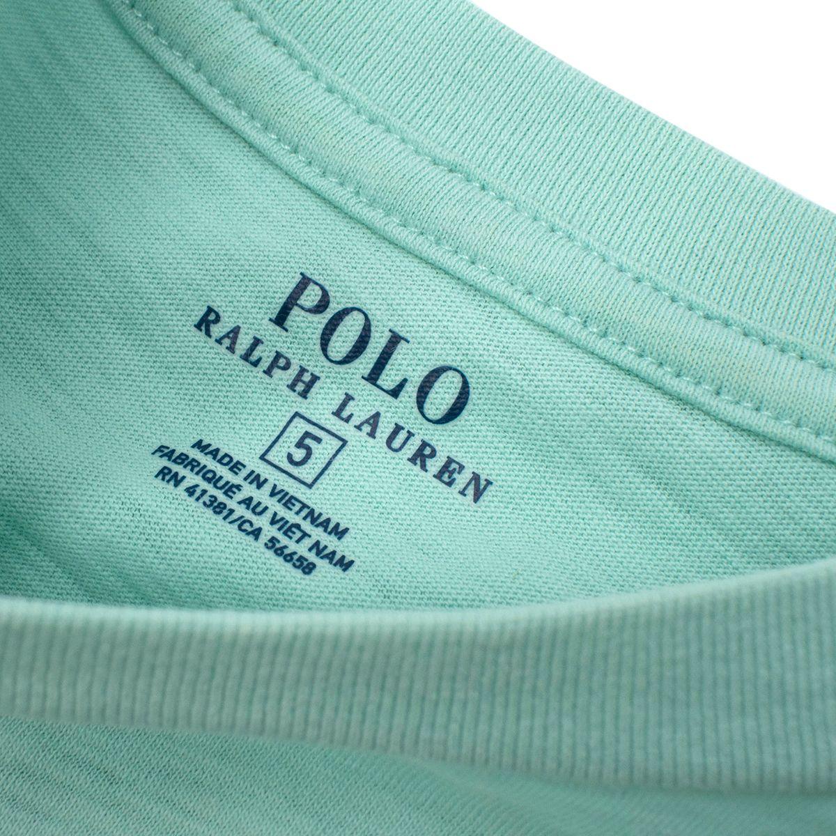 Mint & White Print Cotton Jersey T-Shirt