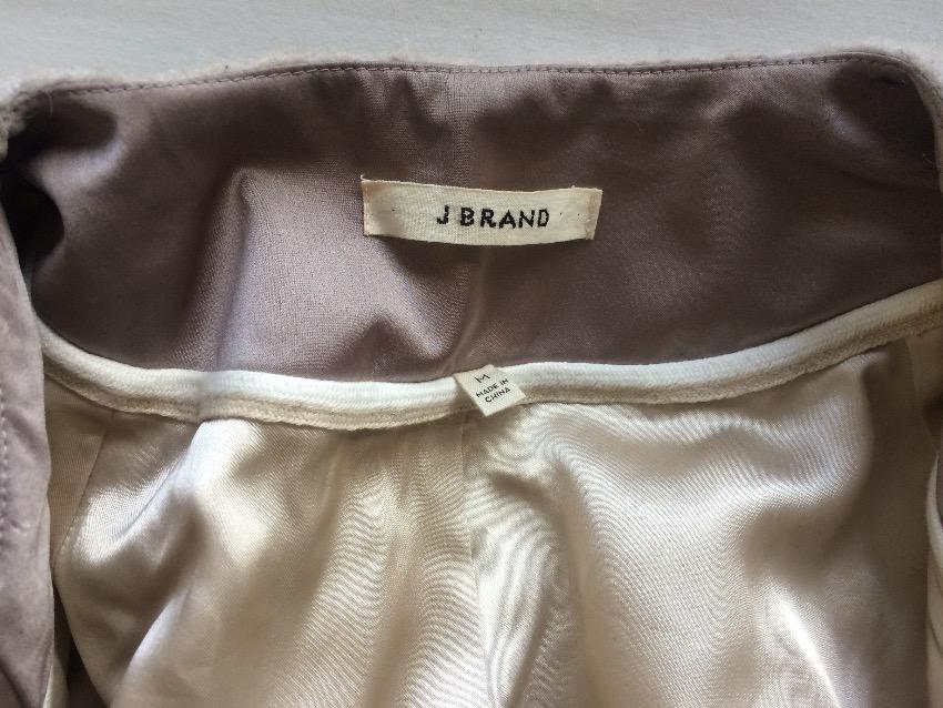 J Brand light grey wool/mohair jacket