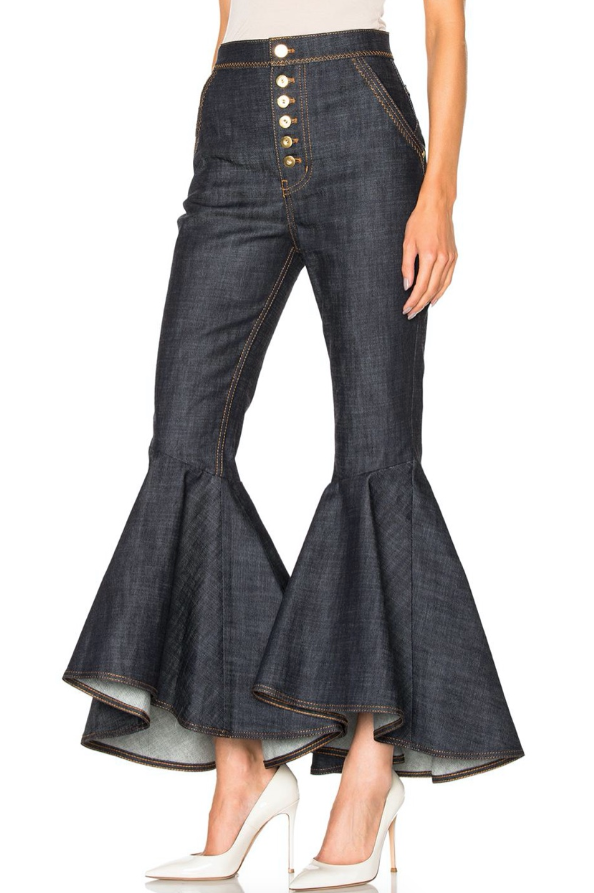 Ellery Flared Leg High Waist Jeans