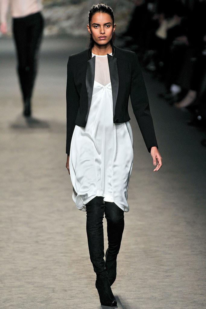 STELLA MCCARTNEY Runway Thigh High Black Boots