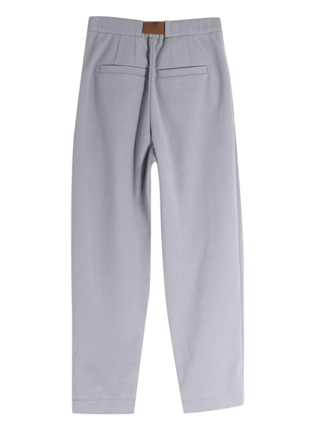 Brunello Cucinelli Grey Blazer and Trouser Two Piece Suit