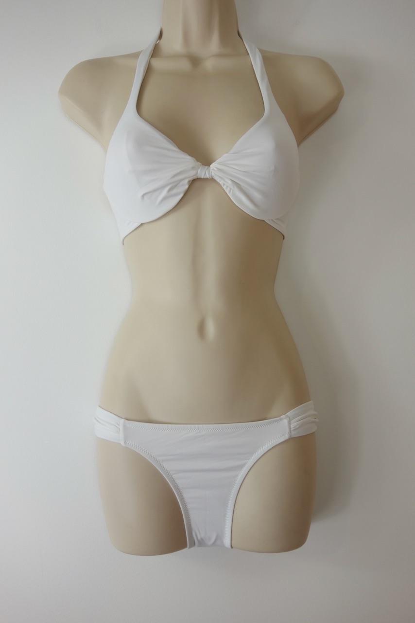 Melissa Odabash White Underwired Bikini Set