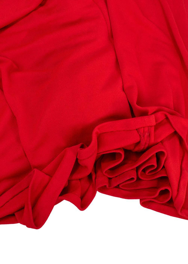 Gucci Red Open Back Sleeveless Dress