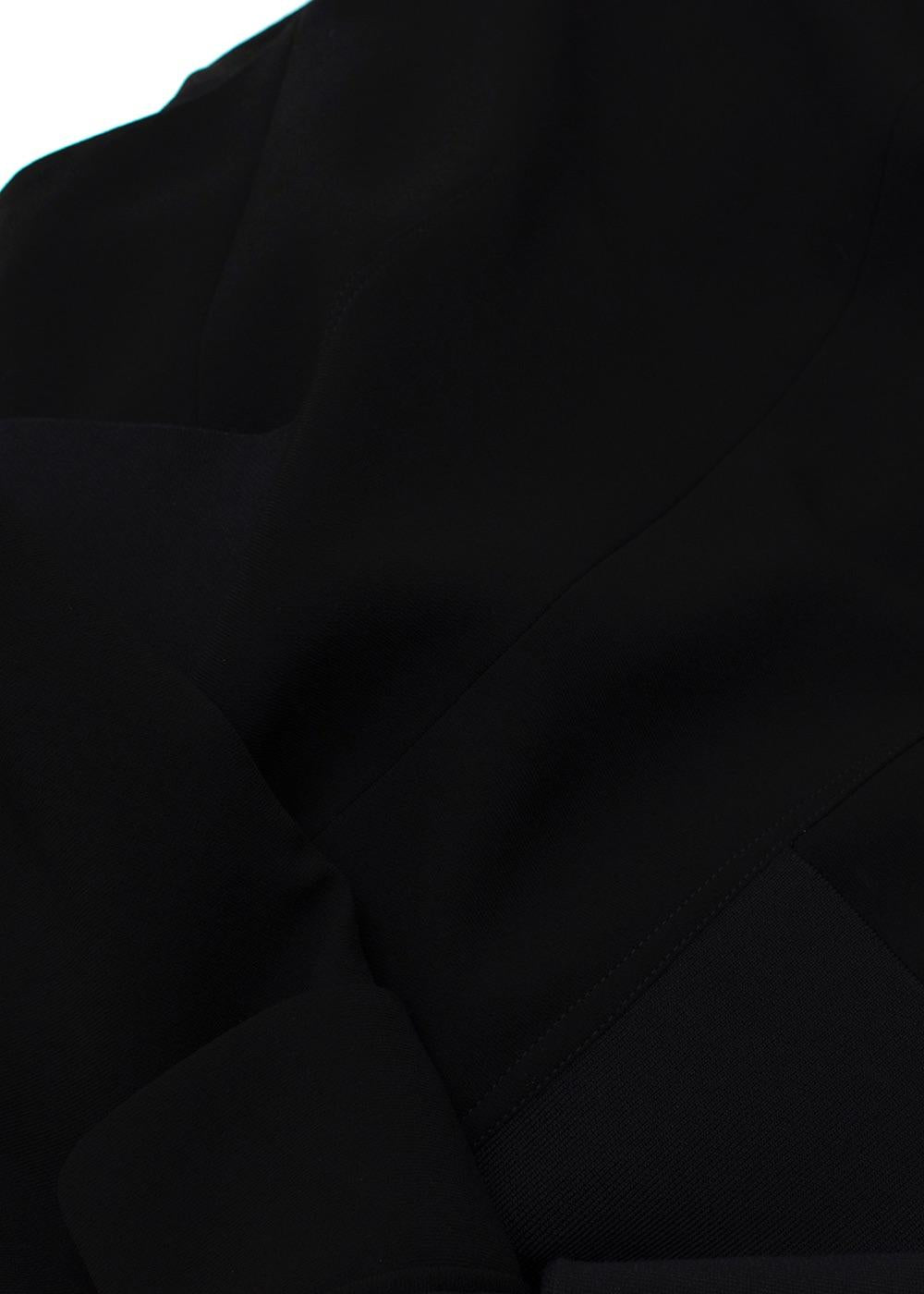 Alexander Wang Black Sleeveless Blazer Dress