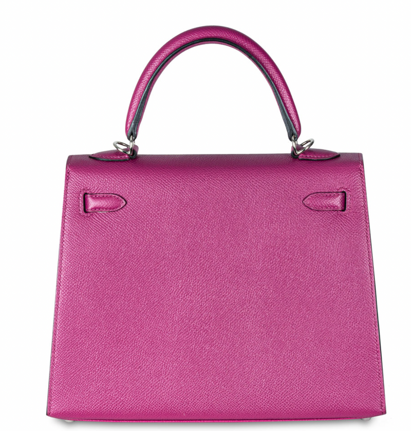Hermés Rose Pourpre Epsom Leather 25cm Kelly