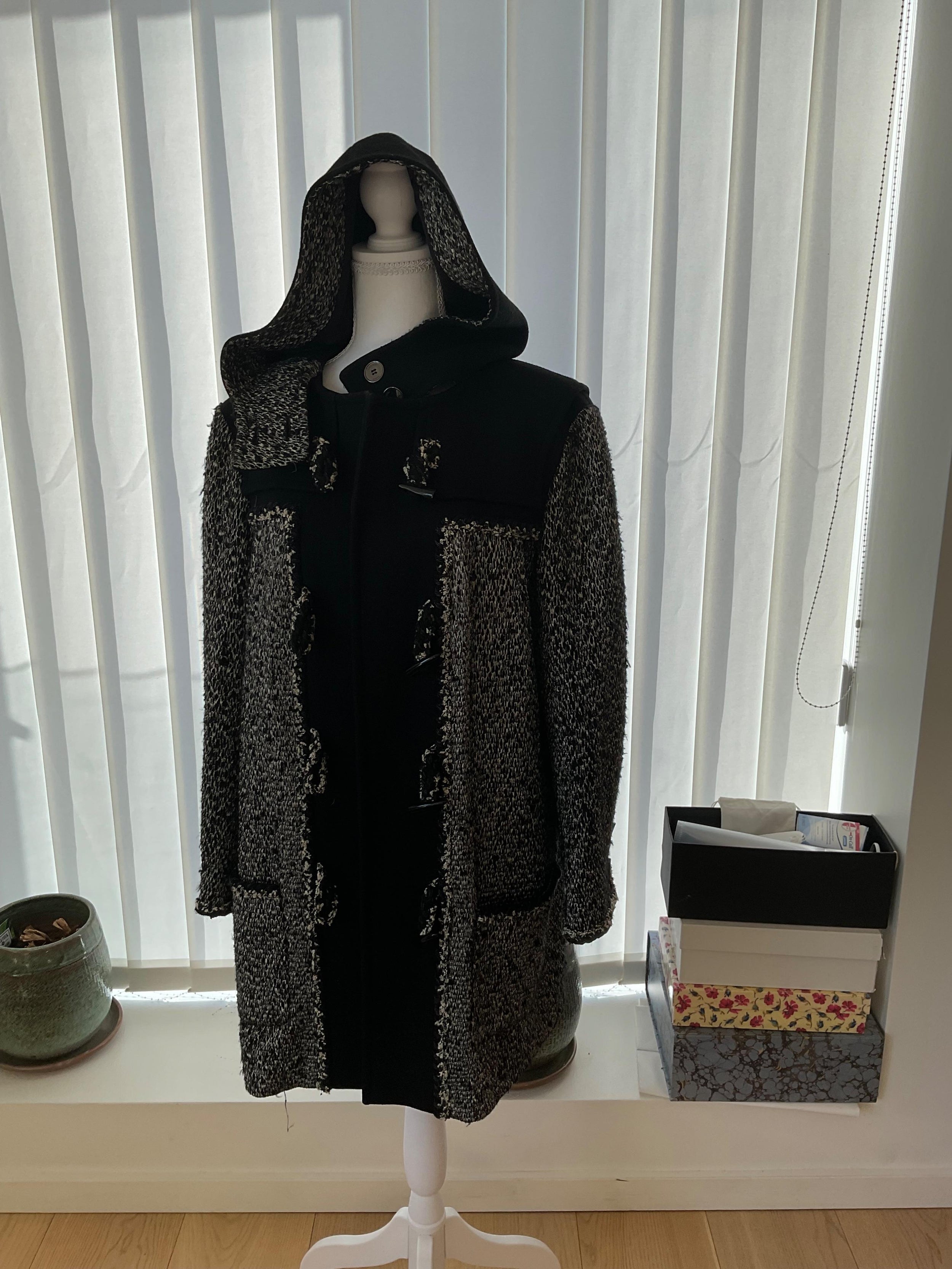 Chanel Tweed Duffle Coat