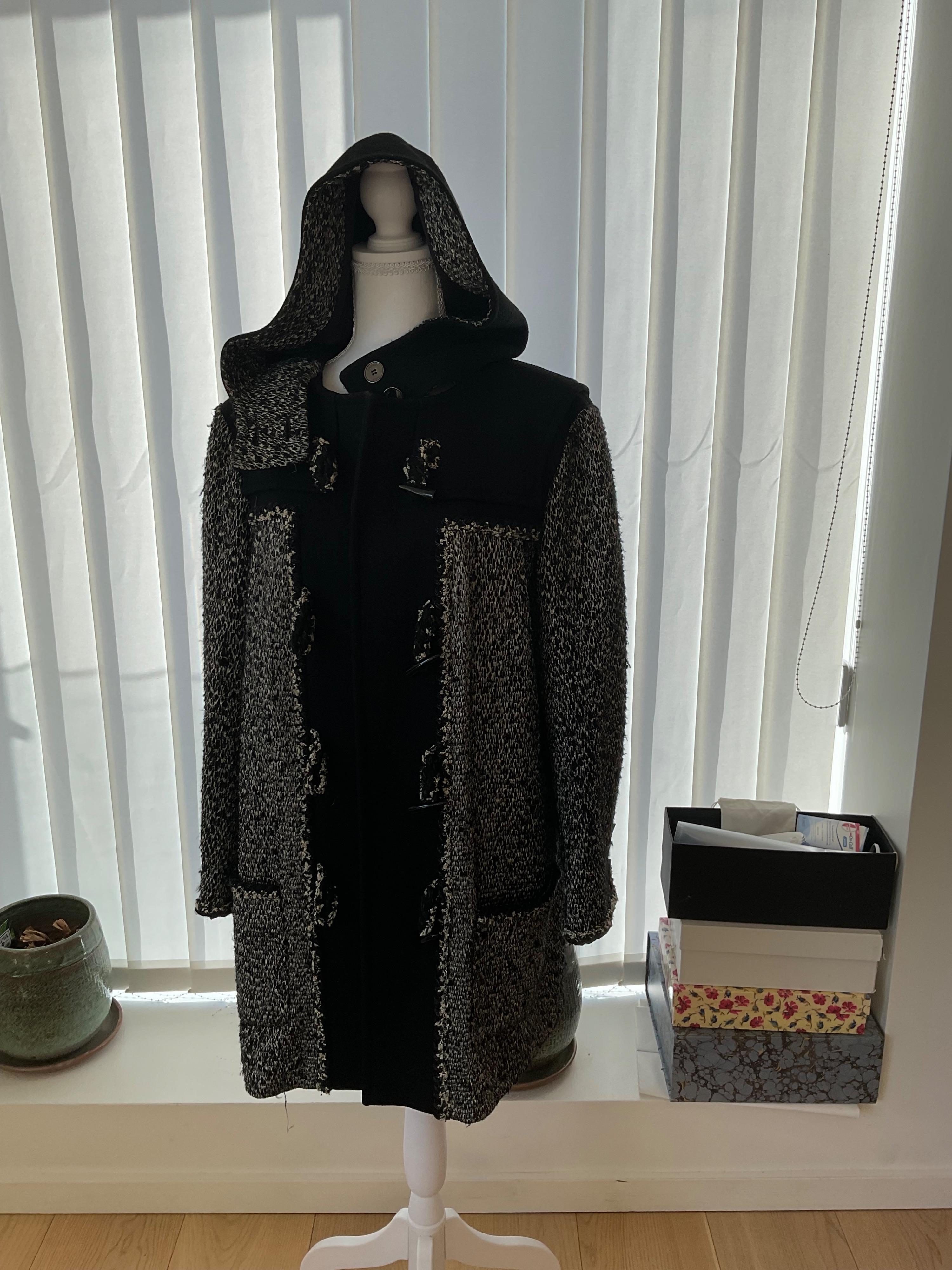 Chanel Tweed Duffle Coat