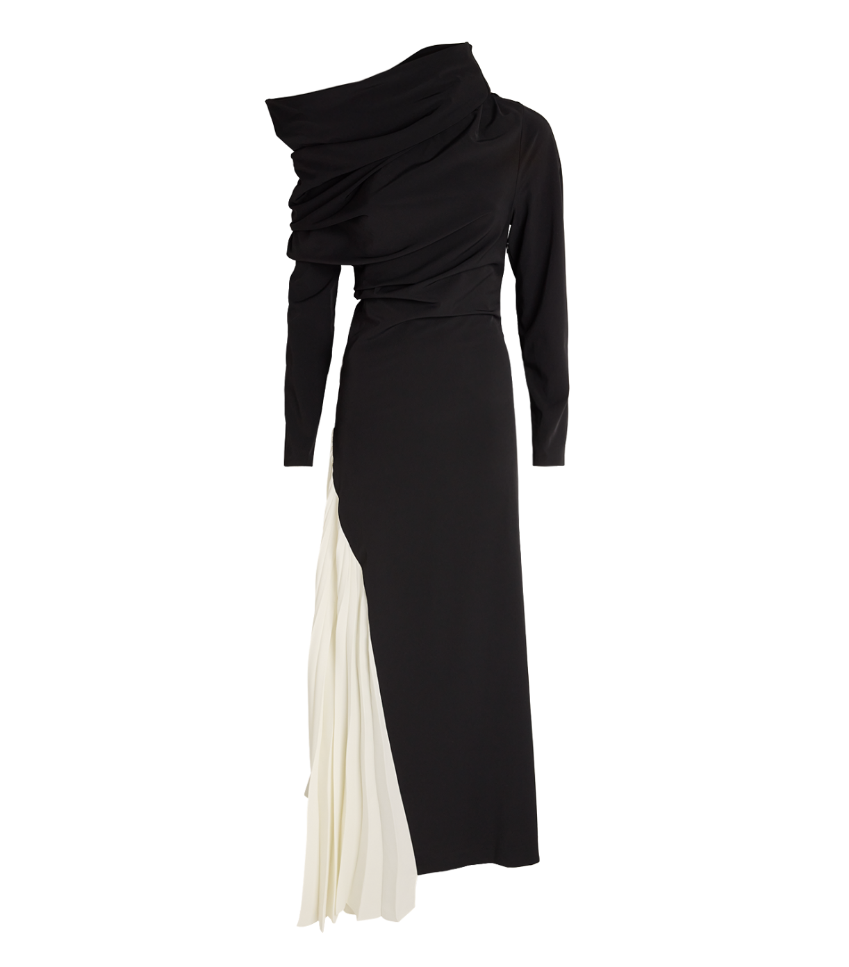 Awake Mode Asymmetric Stretch-Jersey Maxi Dress