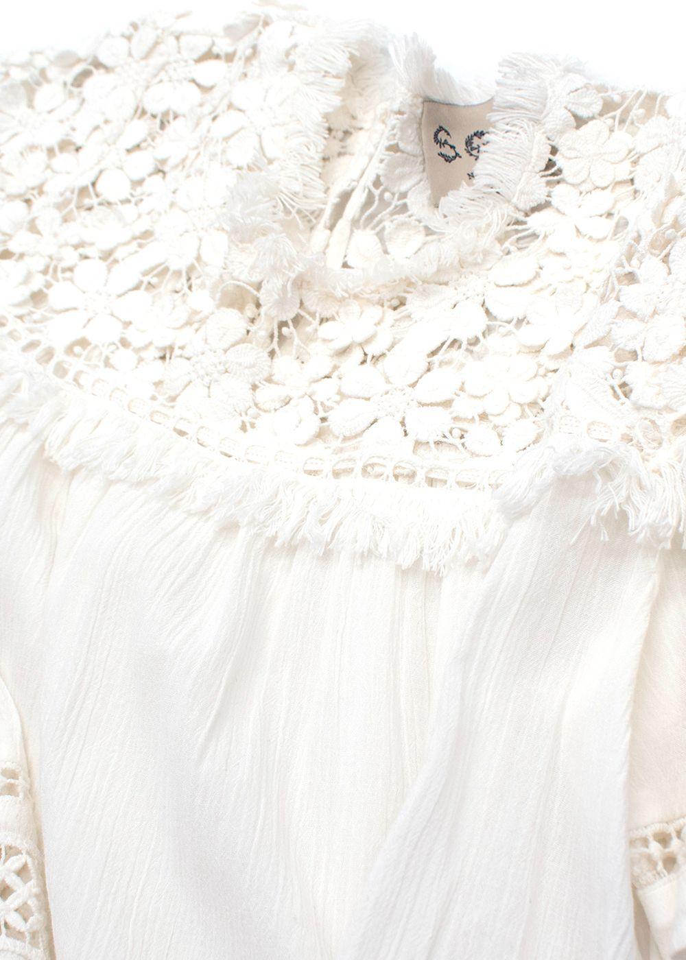 Sea New York Lace White Top